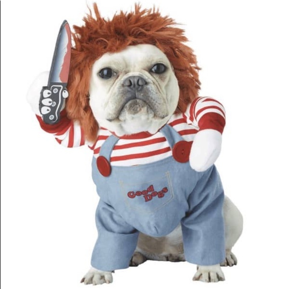 “Good Dogs” Chucky Dog Halloween Costume (Medium)